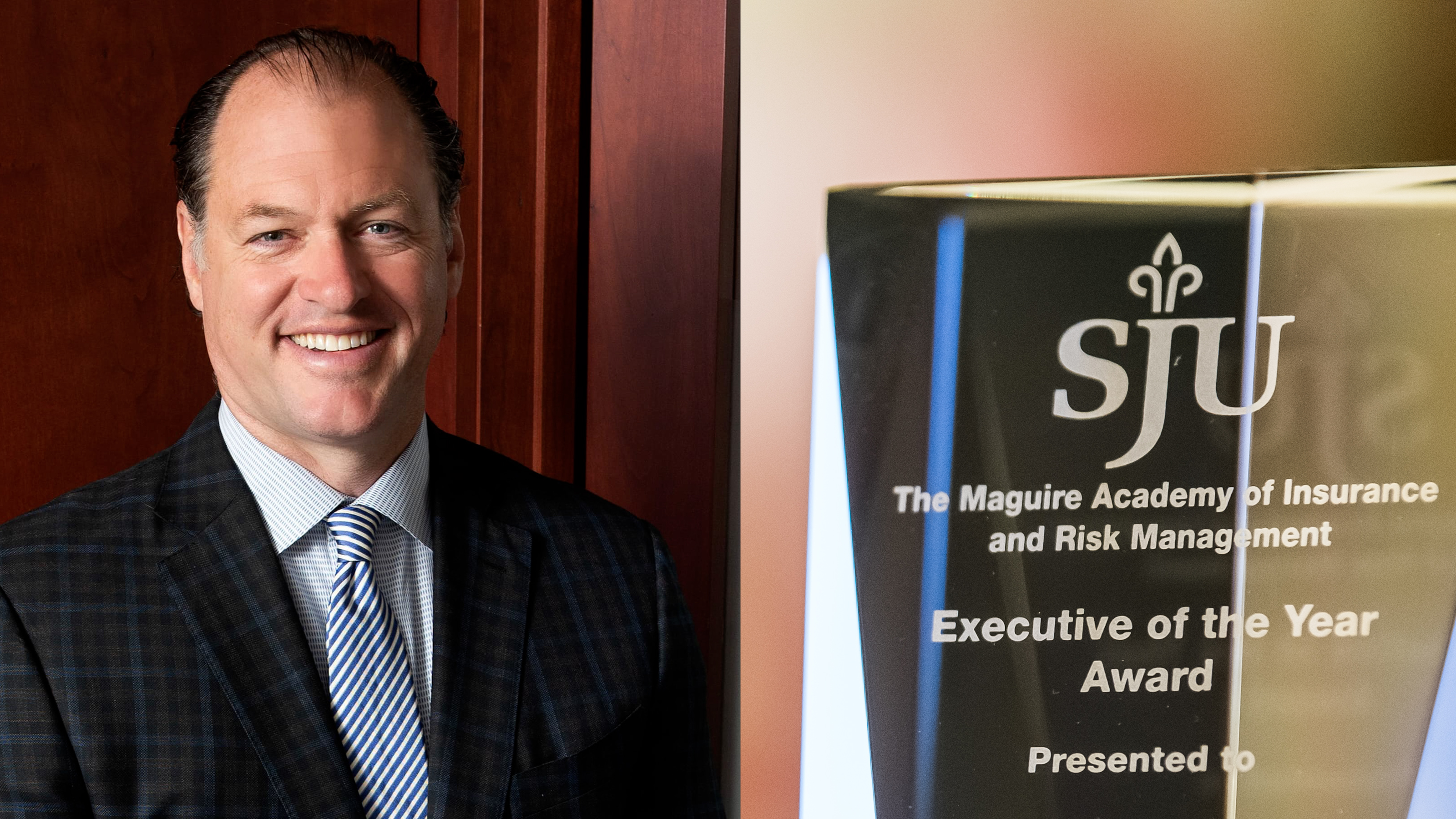 On Nov. 21, Saint Joseph’s University’s Maguire Academy of Insurance and Risk Management will honor John W. Glomb Jr., president and chief executive officer of Philadelphia Insurance Companies (PHLY) and chief executive officer of Tokio Marine North America (TMNA), with its “Executive of the Year” award at The Union League of Philadelphia.