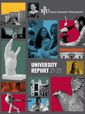 2021-2022 Saint Joseph's University Report Cover