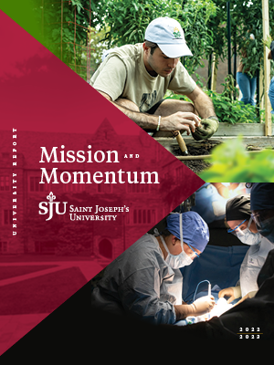 2022-2023 Saint Joseph's University Report Cover