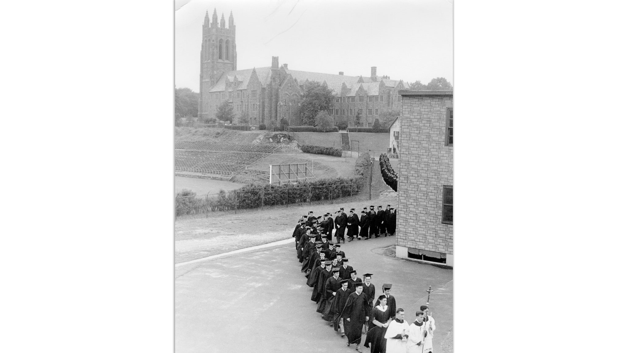 The March of the Graduates in 1955