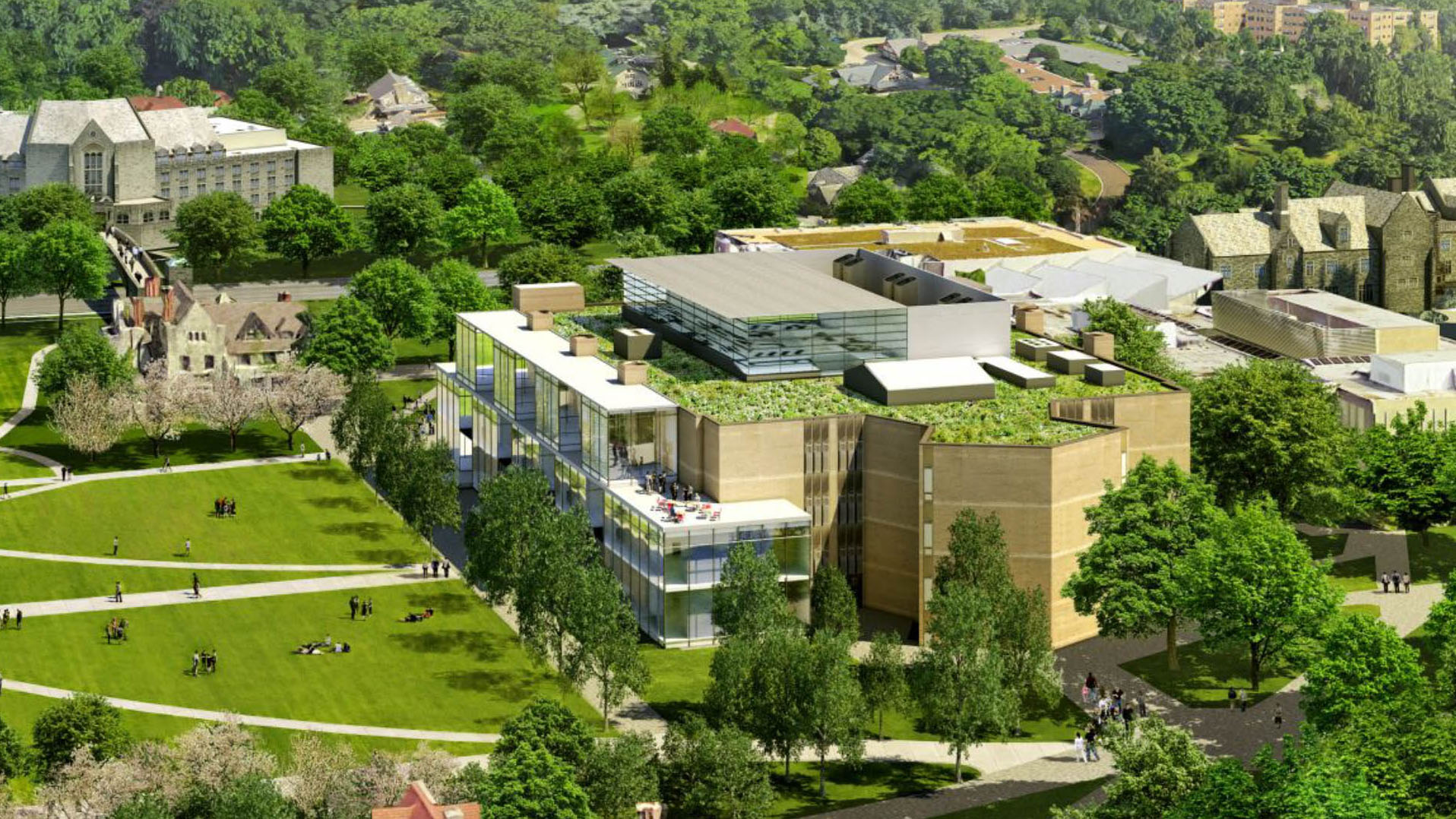 Rendering of Saint Joseph's University Science Center