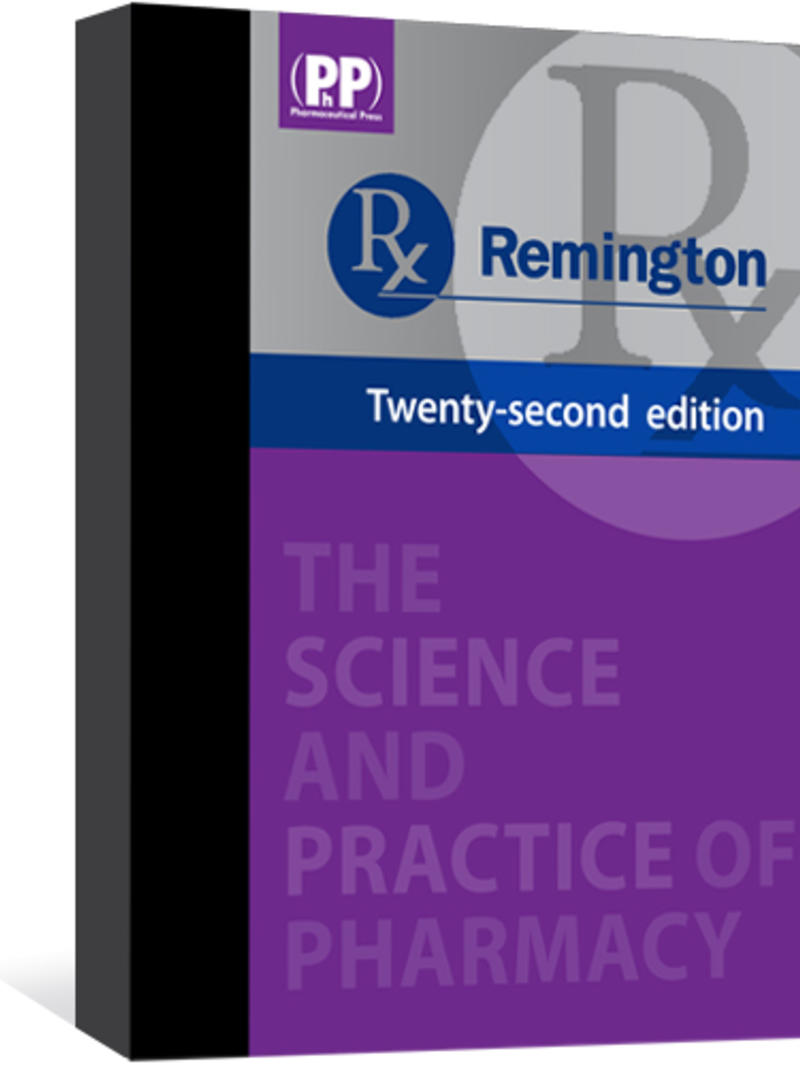 Cover of Remington 22nd Edition: The Science and Practice of Pharmacy