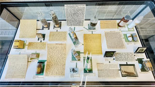 Herbs of Heritage: entire display, installation view