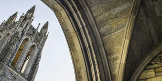 Barbelin tower on Saint Joseph's University Campus