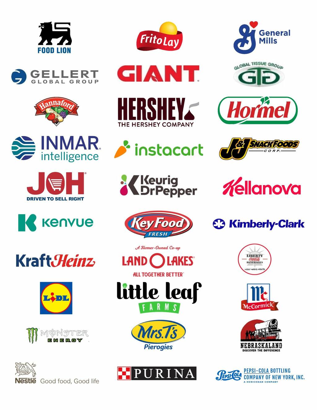 List of More Sponsors