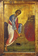 Moses at the Burning Bush - 13th Century Icon