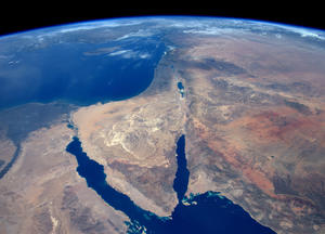 Mideast from space